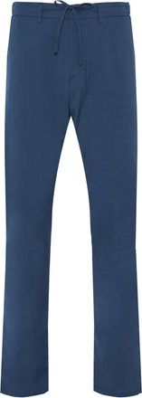 Canali Pantaloni dritti con coulisse - Blu