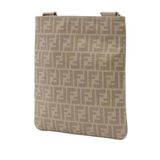 Fendi Pre-owned Vintage Crossbody Bag - Dames - Pre-owned - Beige - Maat: ONE Size Leer