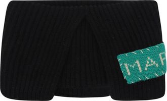 Marni Sjaal - Heren - Wintersjaals - Zwart - ONE Size - Accessoires