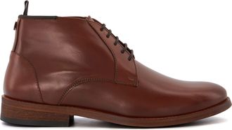 Dune London Barbour Mens Benwell - Chukka Boots - Tan Leather - Size UK 8