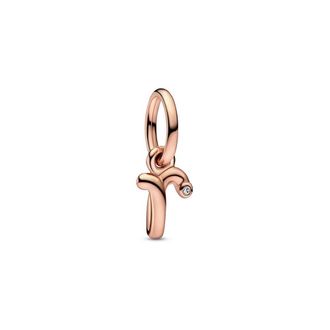 Pandora Letter R Script Alphabet Dangle Charm