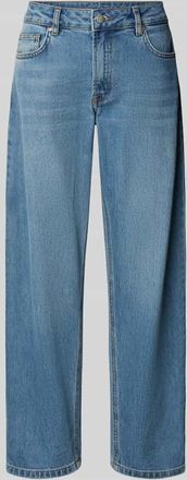 MY ESSENTIAL WARDROBE Barrel Fit Jeans mit Eingrifftaschen Modell Baloo in Blau, Gr&ouml;&szlig;e 25/30