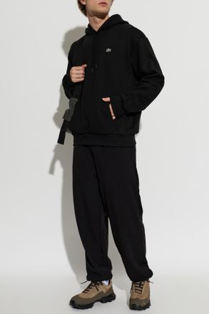 Lacoste Lacoste Hooded Sweatshirt, Mens, Black