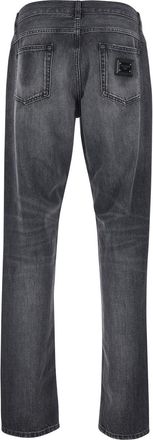 Dolce & Gabbana Mens Jeans Grey Denim
