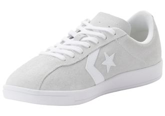 Converse Sneaker CONVERSE ALL STAR CLASSIC TRAINER SUEDE, Damen, Gr. 37,5, weiss (moonbathe, wei&szlig;, gum), Leder, Schuhe Sneaker