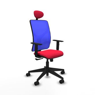 Piqueras y Crespo Silla De Oficina Con Cabecero Motilla Piqueras Y Crespo 1d066n1 Rojo
