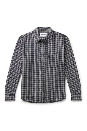 Corridor Checked Cotton-Tweed Shirt