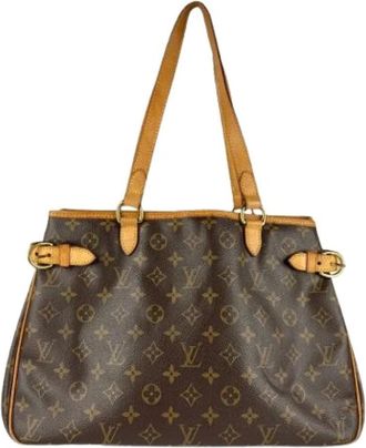 Louis Vuitton Pre-owned Tote Bags, female, Brown, Size: ONE SIZE Pre-owned Vintage Monogram Shoulder Bag