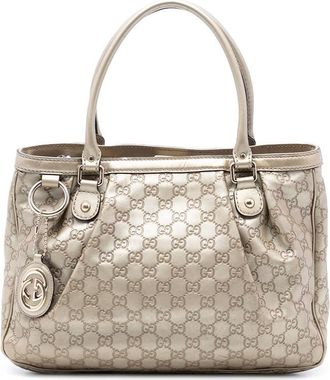 Gucci Pre-owned Gucci Guccissima Sukey Tote Ladies 296835 520981
