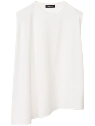 Fabiana Filippi Asymmetrische top - Wit