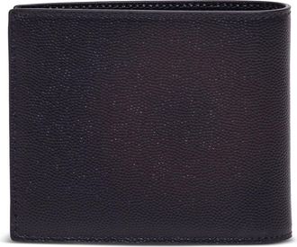 Saint Laurent Mens Bifold Wallet Black Leather Calfskin