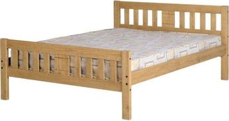Seconique Seconique Rio Pine Bed Solid Waxed Pine 4ft6 Double