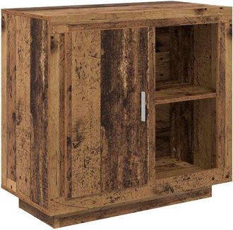 vidaXL Sideboard Old wood 40 x 80 x 75 cm Engineered wood vidaXL
