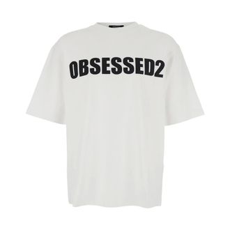 Dsquared2 Hombre, Camisetas, Blanco, Talla: M