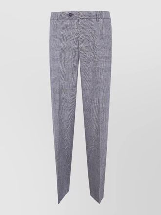 Golden Goose journey mens slim trousers paco check