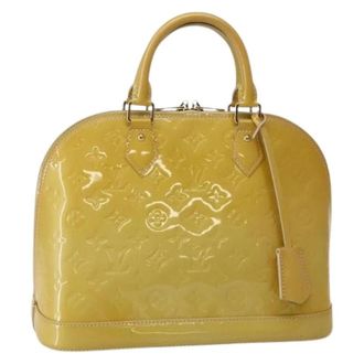 Louis Vuitton Pre-owned Handbags, female, Yellow, Size: ONE SIZE Pre-owned Vintage Hand Bag