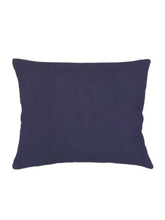Anaya with Love So Soft Linen Luxe Blue Dutch Euro Pillow with Down Alternative Insert at Nordstrom, Size 28X36