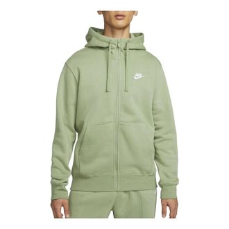 Nike Sportswear Club Fleece Full-Zip Hoodie Green BV2646-386