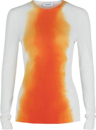 Ferragamo Ombre Knit Top