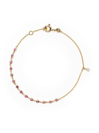 WHITEbIRD 18kt yellow gold Clarisse ruby bracelet - Red