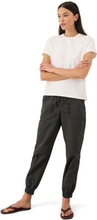 Pact Organic Cotton Soft-Slub Essential Crewneck Tee in Cream at Nordstrom, Size Xx-Large