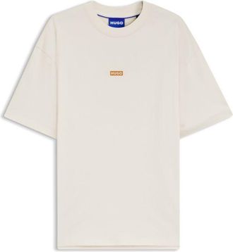 HUGO BOSS Logo-print T-shirt in cotton jersey