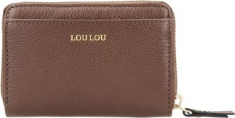 LouLou Essentiels Petite Emilie - Dames - Portefeuilles - Bruin - ONE Size - Leer - Accessoires
