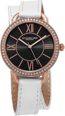 Stührling Vogue Black Dial Ladies Watch M15339