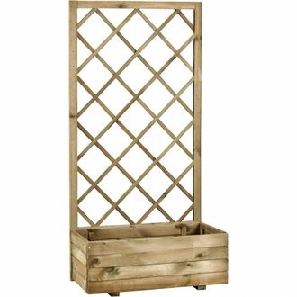 Generico Jardinera Con Rejilla Malika 43x80xh180 Cm