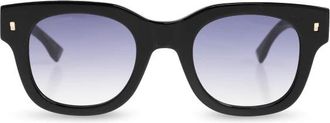 Dsquared2 0180/S Zonnebrillen - Heren - Zonnebrillen - Zwart - ONE Size - Accessoires
