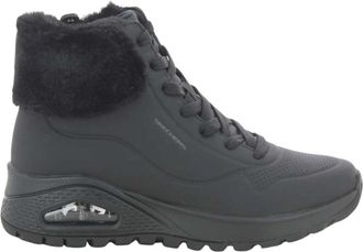 Skechers Zwarte UNO Rugged Schoenen voor Dames - Dames - Winterlaarzen - Zwart - 40 EU - Schoenen