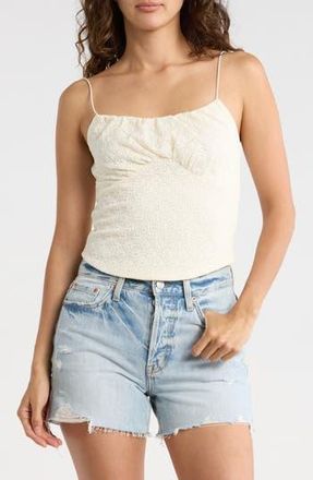 Madden Girl Emma Lace Camisole in Natural at Nordstrom Rack, Size X-Large