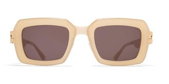 Mykita Una 916 Mens Sunglasses Gold Size 50