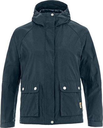Fj&auml;llr&auml;ven Womens Vardag Vindby Jacket Blue S