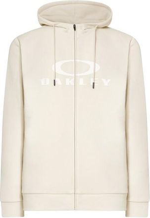 Oakley Bark Full Zip Hoodie 2.0 Sweat- & Trainingsjacke f&uuml;r Herren | wei&szlig;
