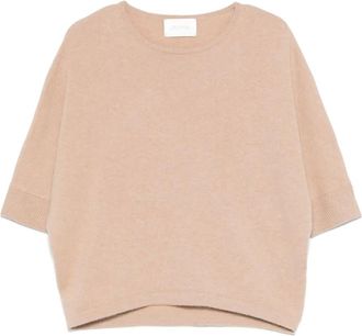 Juvia Maglione in cashmere e lana merino - Toni neutri