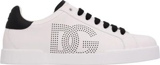 Dolce & Gabbana Stijlvolle Portofino Sneakers voor jou - Heren - Sneakers - Wit - 43 1/2 EU - Schoenen
