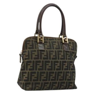 Fendi Borsa a mano Pre-owned in tela Zucca - - Pre-owned - Donna - Marrone - ONE SIZE