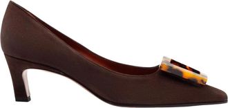 Roberto Festa Milano Paola Pumps - Dames - Pumps - Bruin - 37 EU - Leer - Schoenen