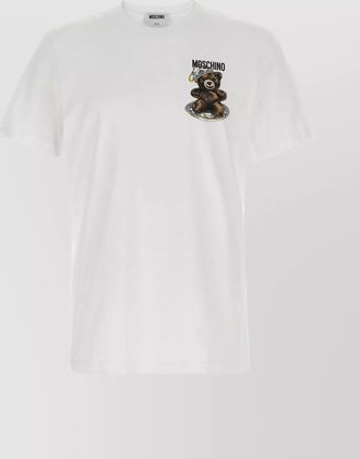 Moschino printed cotton t-shirt