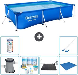 Bestway Piscina Bestway Steel Pro Rectangular - 300x201x66 Cm - 8-piezas S22086