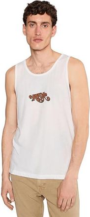 Rvca Classic Tank Top Mens T Shirt Antique White : 2XL, Cotton/Polyester