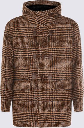 Herno Brown And Black Coat