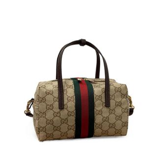 Gucci Mini Boston GG Supreme Tote Bag