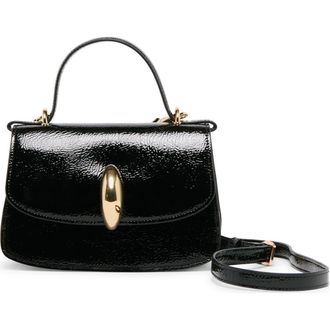 Dolce Vita Lucia Faux Leather Top Handle Bag in Black at Nordstrom Rack