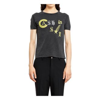 Second/Layer T-Shirts, male, Black, XL, Dario Tee Cash