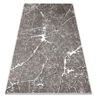 RugsX Rugsx - Alfombra Mateo 8036/944 Moderna M&aacute;rmol - Estructural Gris / Beige Grey 160x220 Cm