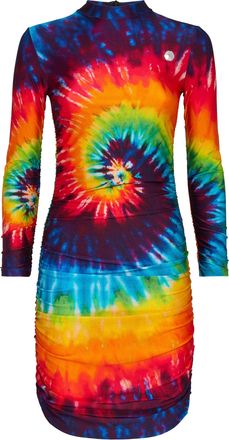 Philipp Plein Short Dress Tie Dye