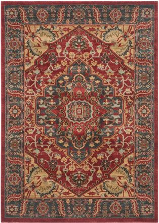 Safavieh Alfombra azul/rojo 91 x 152 cm