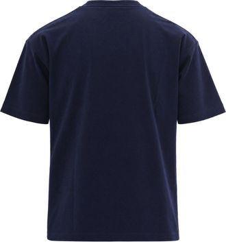 Dr&ocirc;le de Monsieur Slogan Print T-Shirt - Navy